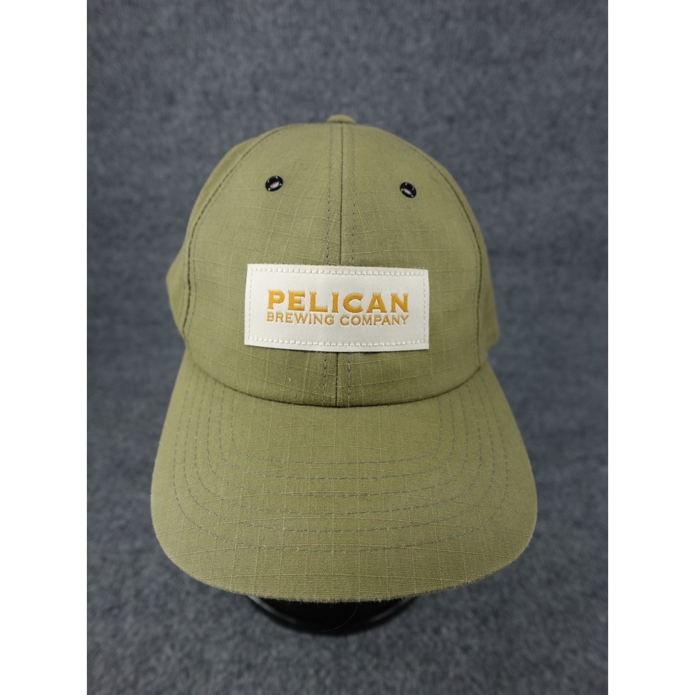 Richardson Pelican Brewing Company Hat Olive Green Ripstop Adjustable Dad Cap